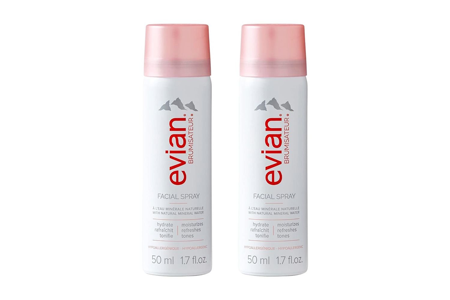 Evian Travel Duo Anında Nemlendirir - Cildi Ferahlatır